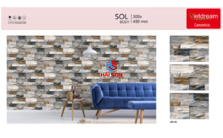 NK3416_Gạch Đá Trang Trí Ốp Tường 