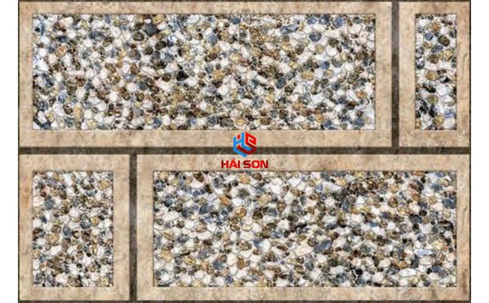 NK38006 _ Gạch Trang Trí Gạch Họa Tiết Sỏi Ốp Tường – Không Gian Tự Nhiên Sang Trọng