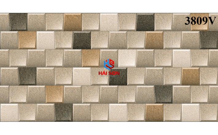 NK3809V_Gạch Đá Trang Trí Ốp Tường Họa Tiết Đá Khối Lập Phương 300×600