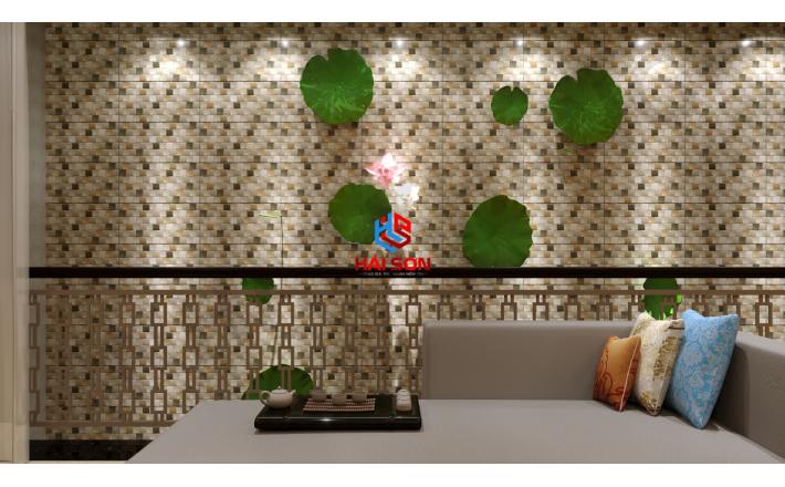 NK3809V_Gạch Đá Trang Trí Ốp Tường Họa Tiết Đá Khối Lập Phương 300×600