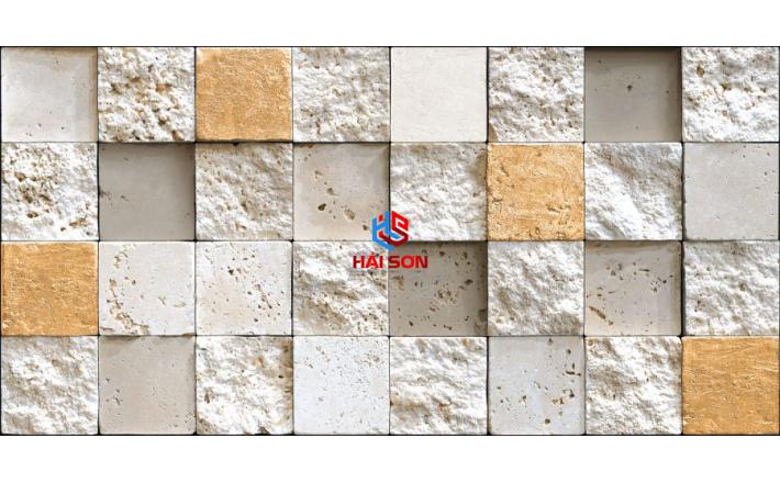 NK3813_Gạch Đá Trang Trí Ốp Tường Họa Tiết Đá Khảm 300×600