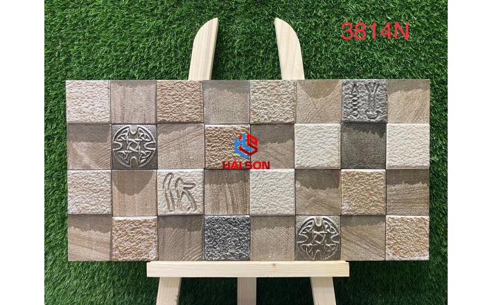 NK3814N_Gạch Đá Trang Trí Ốp Tường Đá Sa Thạch Vàng Đất 300×600