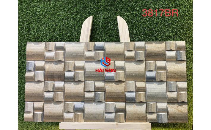  NK3817BR_Gạch Đá Trang Trí Ốp Tường Họa Tiết Đá Phối Đan 300×600