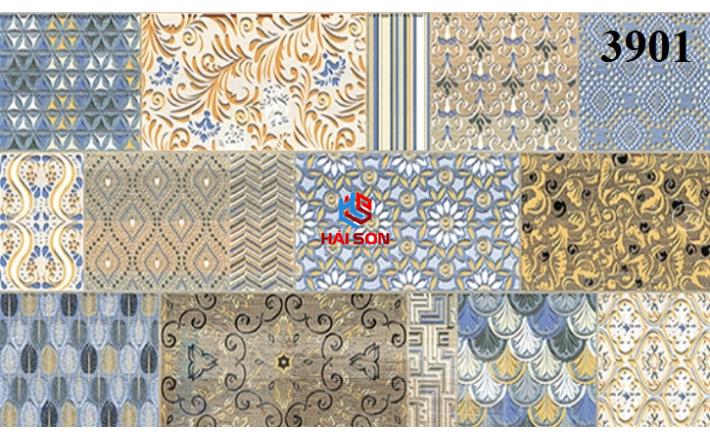 NK3901 – Gạch Trang Trí Men Hải Sơn  Họa Tiết Hiện Đại, Ốp Tường Sang Trọng Cho Không Gian Nội Thất