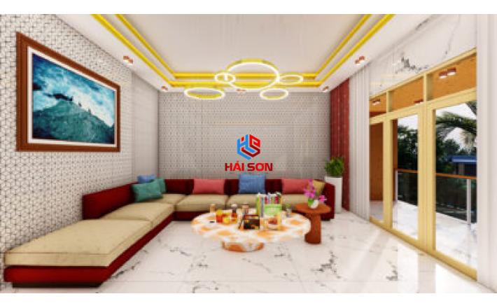 NK39301_Gạch Trang Trí Ốp Tường Prism Grey 300x600 Hải Sơn