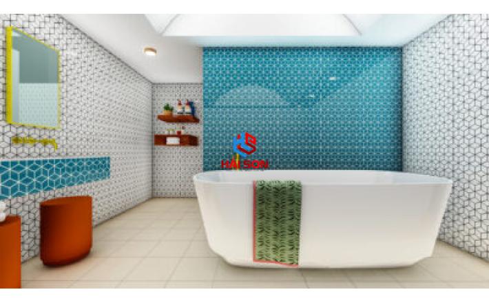  NK39303_Gạch Trang Trí Ốp Tường Prism Ocean 300x600 Hải Sơn