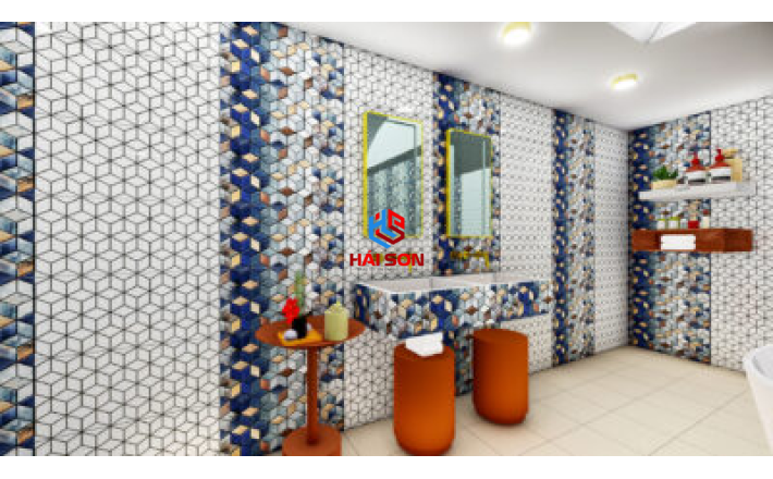 NK39304_Gạch Trang Trí Ốp Tường Prism Decor 300x600 Hải Sơn