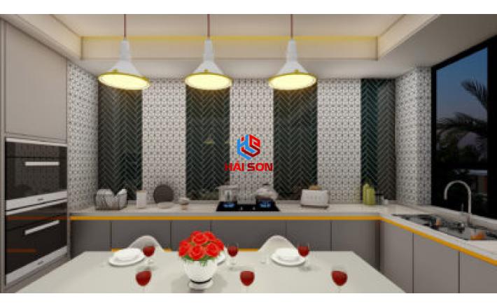  NK39311_Gạch Trang Trí Ốp Tường Missano Black 300x600 Hải Sơn