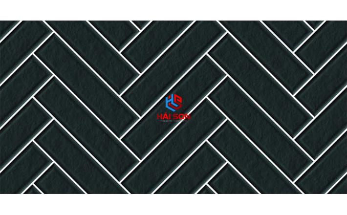  NK39311_Gạch Trang Trí Ốp Tường Missano Black 300x600 Hải Sơn