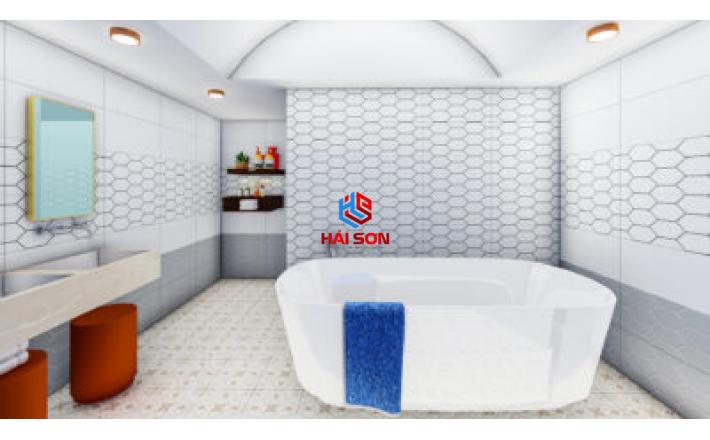 NK39320_Gạch Trang Trí Ốp Tường Qubes Line 300x600 Hải Sơn