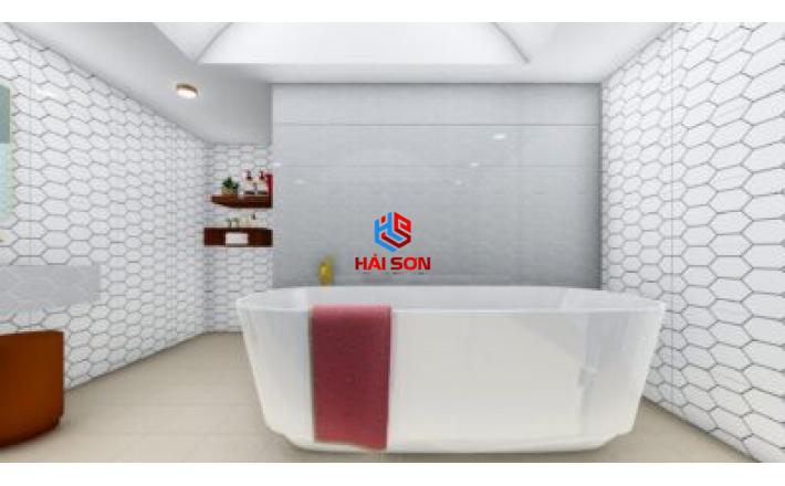 NK39321_Gạch Trang Trí Ốp Tường_Qubes Grey 300x600 Hải Sơn