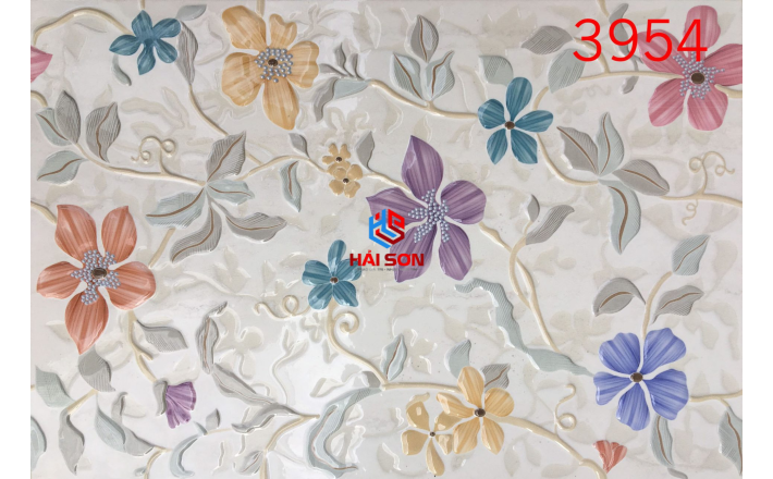 NK395_Gạch Trang Trí Ốp Tường Gạch Hoa 300x450 Hải Sơn