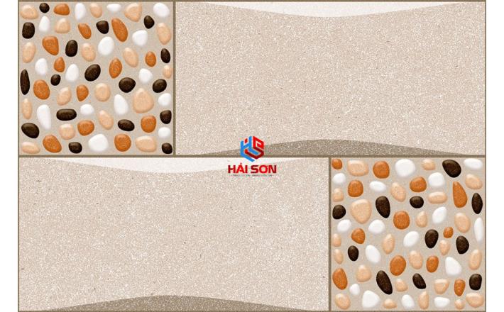 NK3961_Gạch Trang Trí Ốp Tường Gạch Sỏi 300x450 Hải Sơn