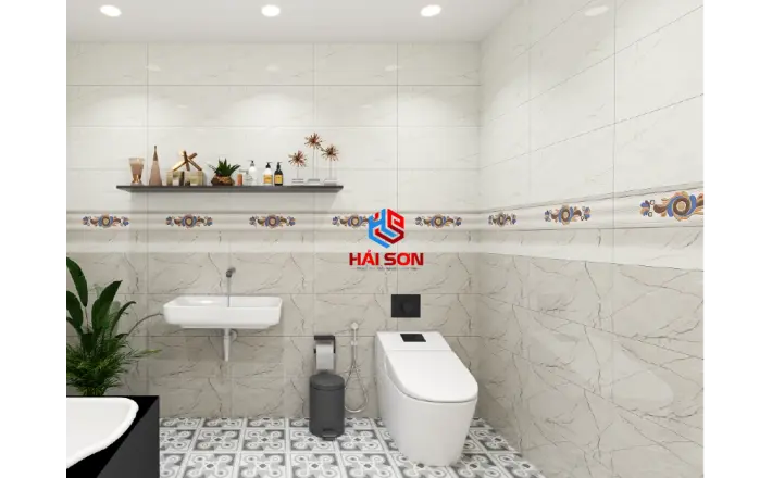 NK3BH307_300×600 Gạch Bộ Ốp Tường Phối Cảnh