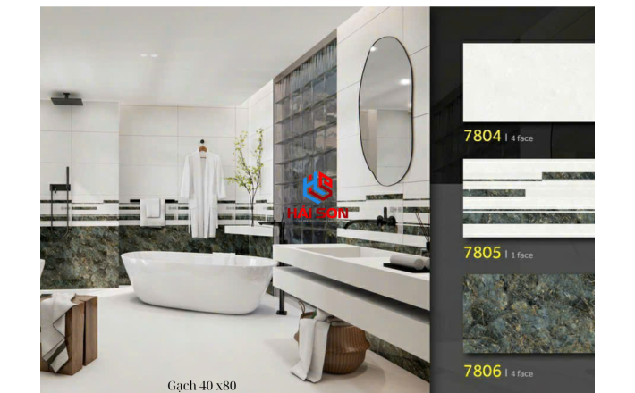 Gạch Phối cảnh 40 x 80 (033)