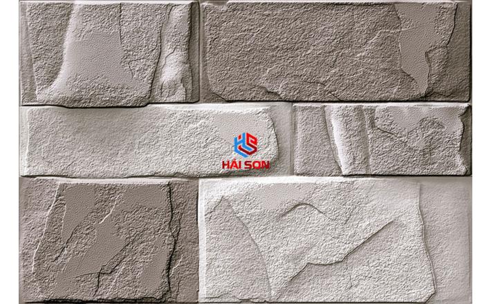 Gạch Giả Đá Ốp Tường NK40014 | Tông Xám Ghi Trung Tính 300x450