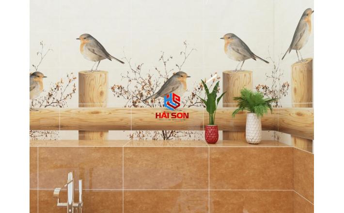 NK4433_300×600 Gạch Bộ Ốp Tường Phối Cảnh Sa Mạc Hạnh Phúc