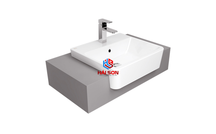 American Chậu rửa đặt nửa bàn Acacia E 0519-WT