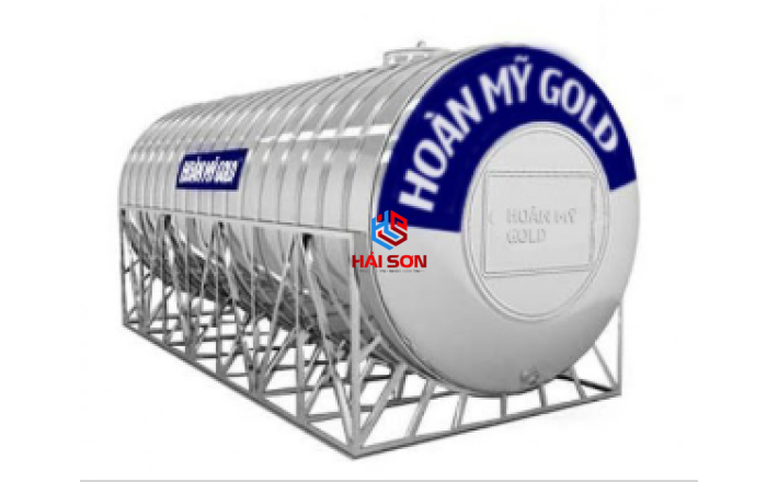 Bồn Nước Inox Hoàn Mỹ Gold Ngang