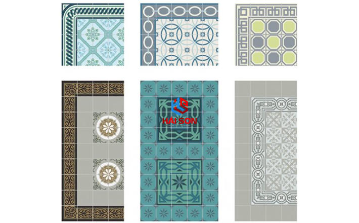 ĐTGB0637_200 x 200 x 16 Gạch Bông Viền