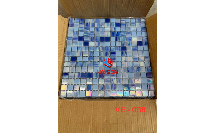 VTPVE 058_304mm x 304mm x 4 Gạch Mosaic Xà Cừ Cao Cấp