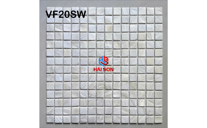 VTPVF20SW_304mm x 304mm x 4 Gạch Mosaic Khảm Trai Cao Cấp