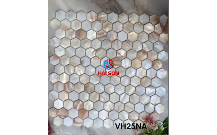 VTPVH25NA_304mm x 304mm x 4 Gạch Mosaic Khảm Trai Cao Cấp
