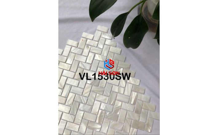 VTPVL1530SW_304mm x 304mm Gạch Mosaic Khảm Trai Cao Cấp