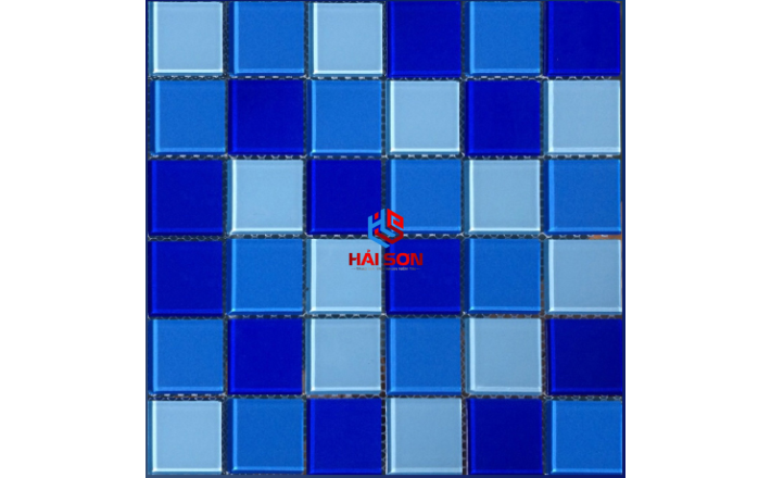 VTP48051_48mm x 48mm Gạch Thuỷ Tinh Hồ Bơi Mosaic