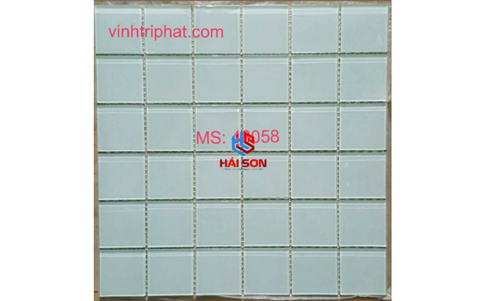 VTP48058_ 48mm x 48mm Gạch Thuỷ Tinh Hồ Bơi Mosaic