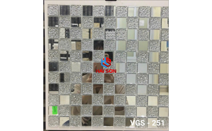 VTPVGS 251_300mm x 300mm Gạch Mosac Trang Trí Thuỷ Tinh