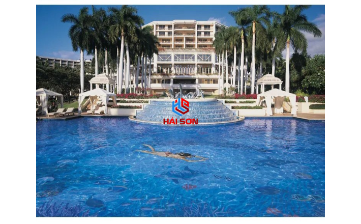 VTPTranh 25_20mm x 20mm Gạch Mosaic Tranh Hồ Bơi