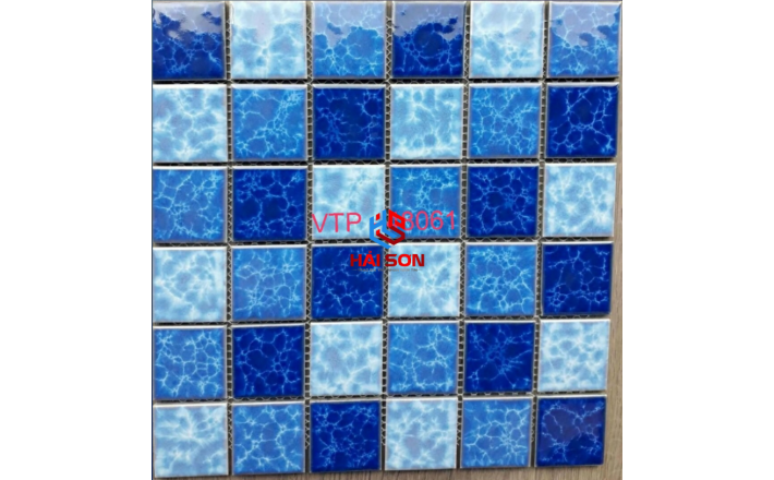 VTP - 48061_306mm x 306mm Gạch Mosaic Gốm Hồ Bơi