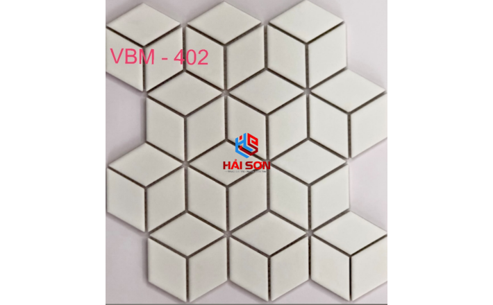 VTP-VBM - 402_306mm x 306mm Mẫu Gạch Gốm Trơn Ngũ Giác