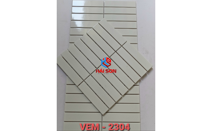 VTP-VE - 3201_ 284 mm x 296 mm Mẫu Gạch Gốm Trơn Que Đũa