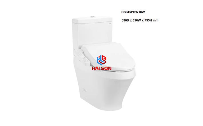  TOTO Bồn cầu hai khối với WASHLET Series C2 đơn giản TCF23710AAA