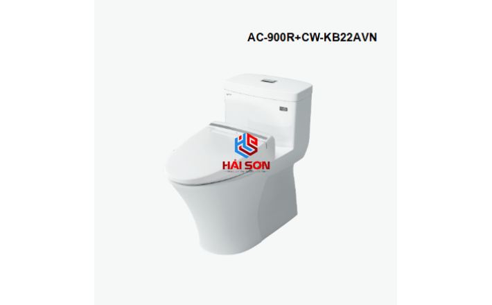 INAX Bồn cầu 1 khối kết hợp nắp rửa điện tử AC-900R+CW-KB22AVN