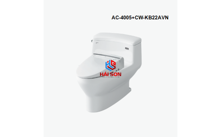 INAX Bồn cầu 1 khối kết hợp nắp rửa điện tử AC-4005+CW-KB22AVN