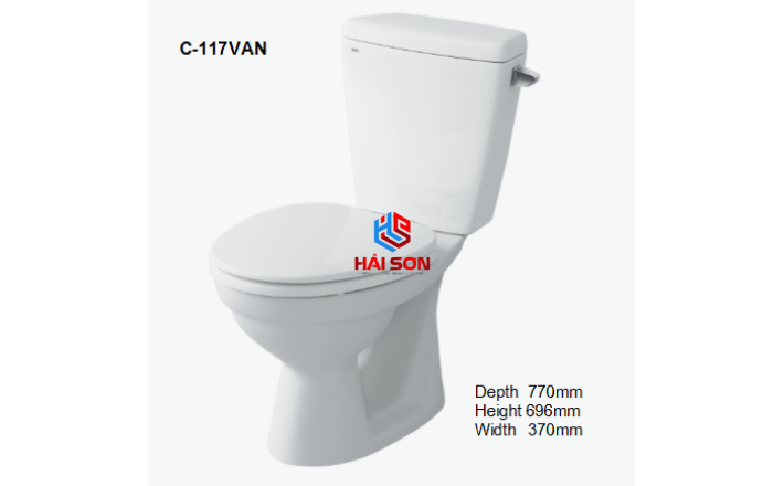 INAX Bồn cầu 2 khối C-117VAN