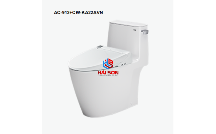 INAX Bồn cầu 1 khối kết hợp nắp rửa điện tử AC-912+CW-KA22AVN