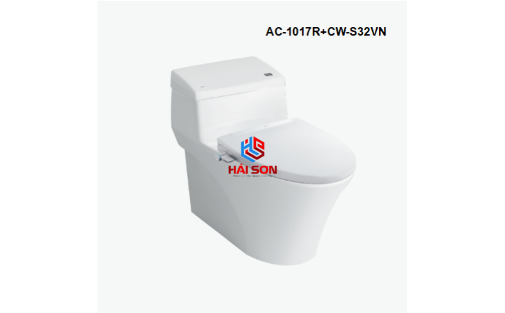 INAX Bồn cầu 1 khối kết hợp nắp rửa cơ AC-1017R+CW-S32VN