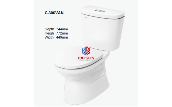 INAX Bồn cầu 2 khối C-306VAN
