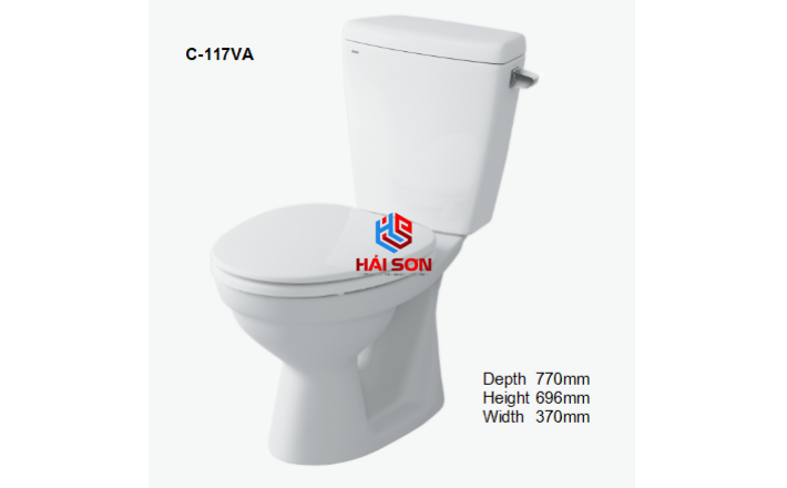 INAX Bồn cầu 2 khối C-117VA