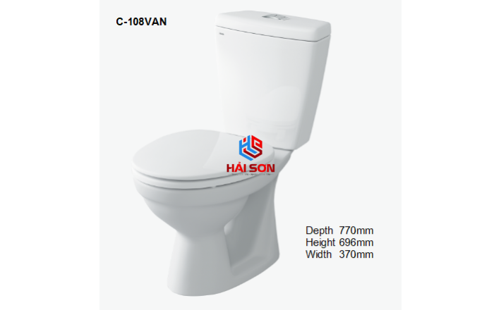 INAX Bồn cầu 2 khối C-108VAN