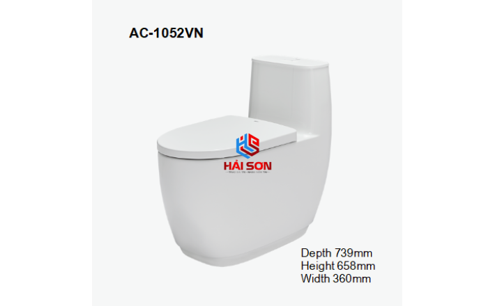 INAX Bồn cầu 1 khối AC-1052VN