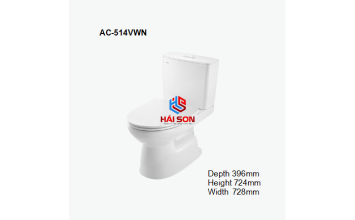 INAX Bồn cầu 2 khối AC-514VWN
