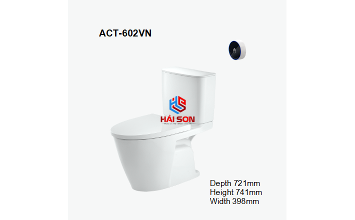 INAX Bồn cầu 2 khối xả cảm ứng ACT-602VN