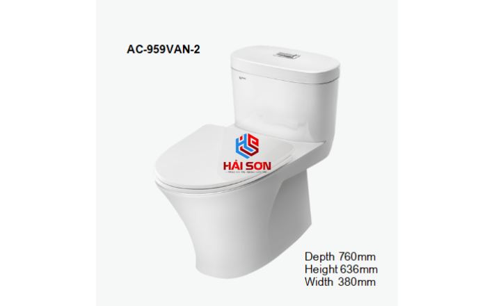 INAX Bồn cầu 1 khối AC-959VAN-2