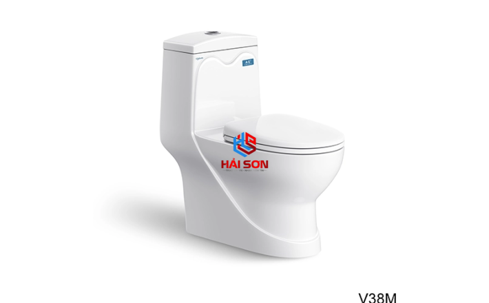  VIGLACERA Bàn cầu một khối V38M + Vòi xịt VG826