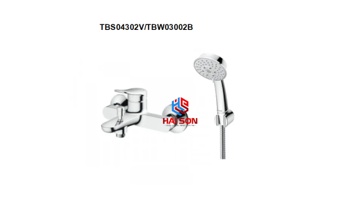 TOTO Bộ sen tắm nóng lạnh LF TBS04302V/TBW03002B